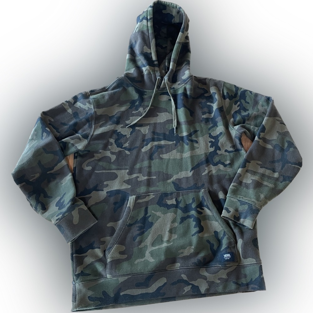 Camouflage vans hoodie
